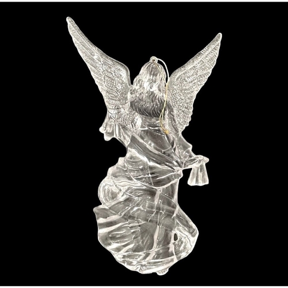 Vintage Christmas Ornament Acrylic Heavenly Angel Figurine Xmas Ornament - Picture 3 of 5